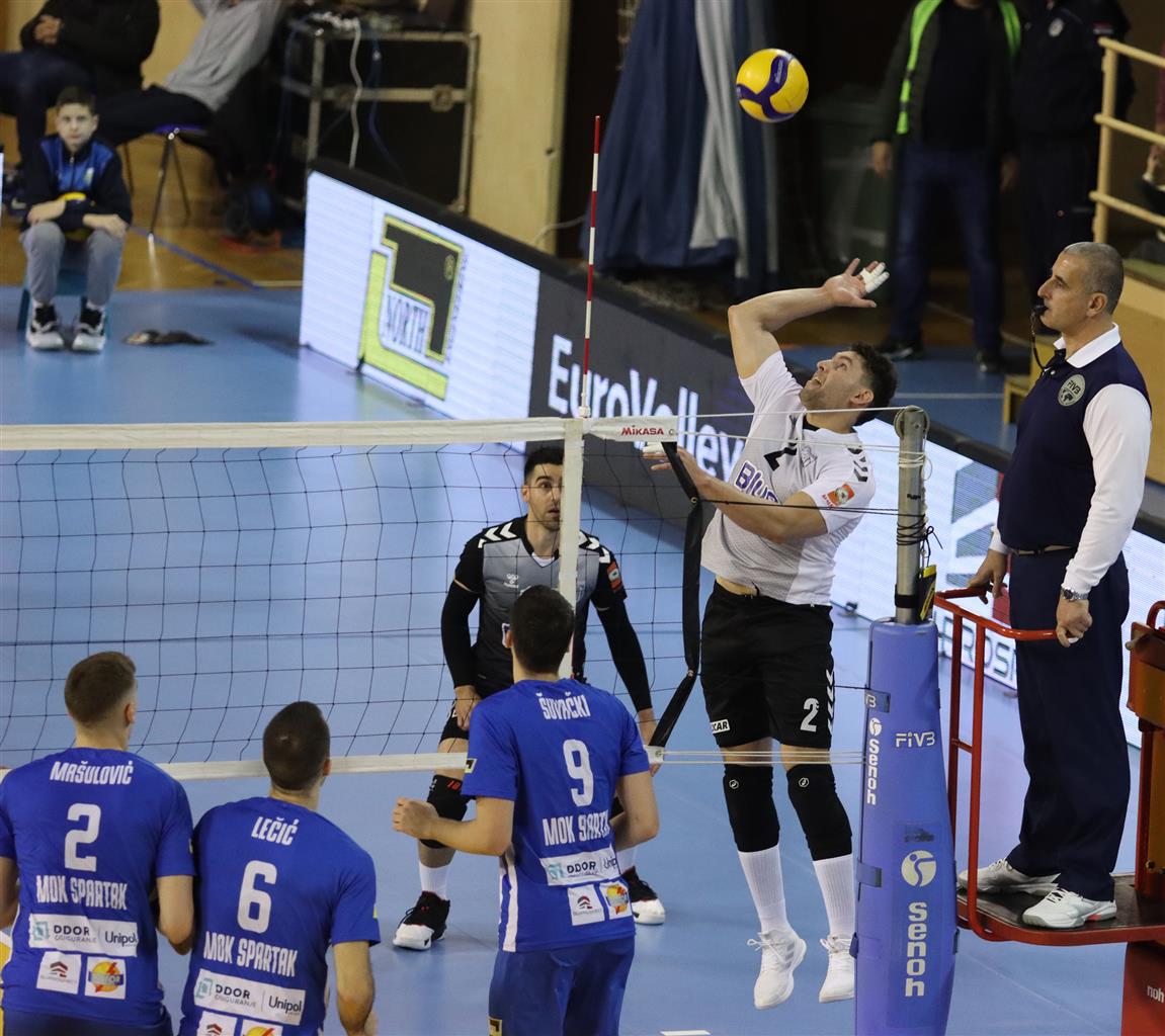 SPARTAK SUBOTICA - FONTE BASTARDO AZORES 0:3 /CEV VOLLEYBALL CHALLENGE CUP/  