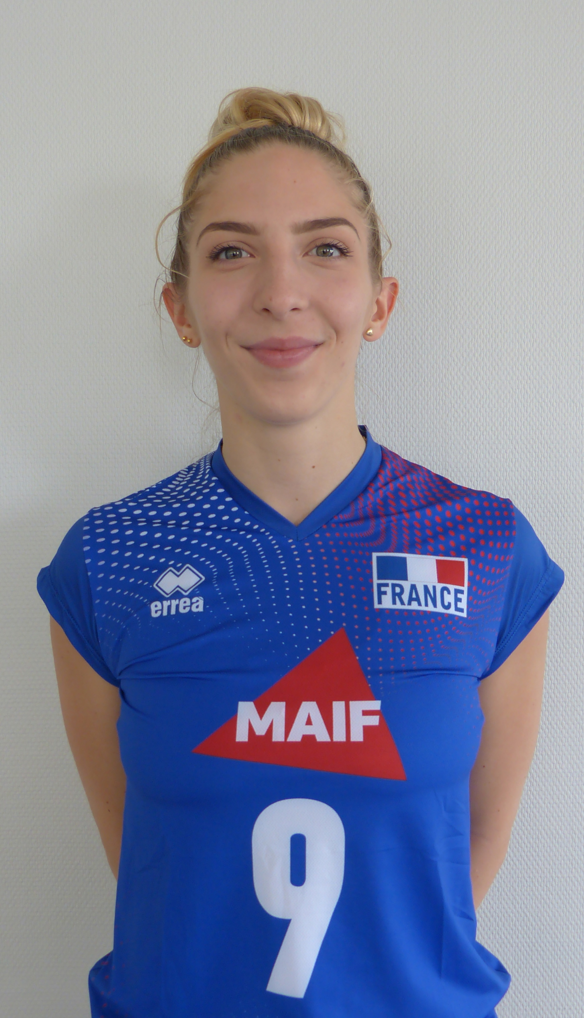 Maillot équipe de FRANCE féminine VOLLEY-BALL Erreà femme shirt