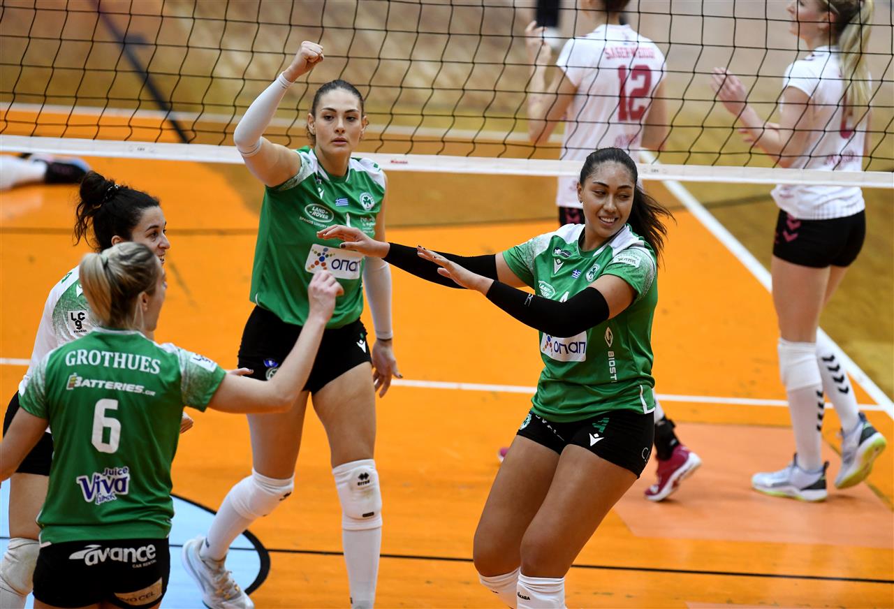 Panathinaikos extend winning streak in #CEVChallengeCupW | CEV 
