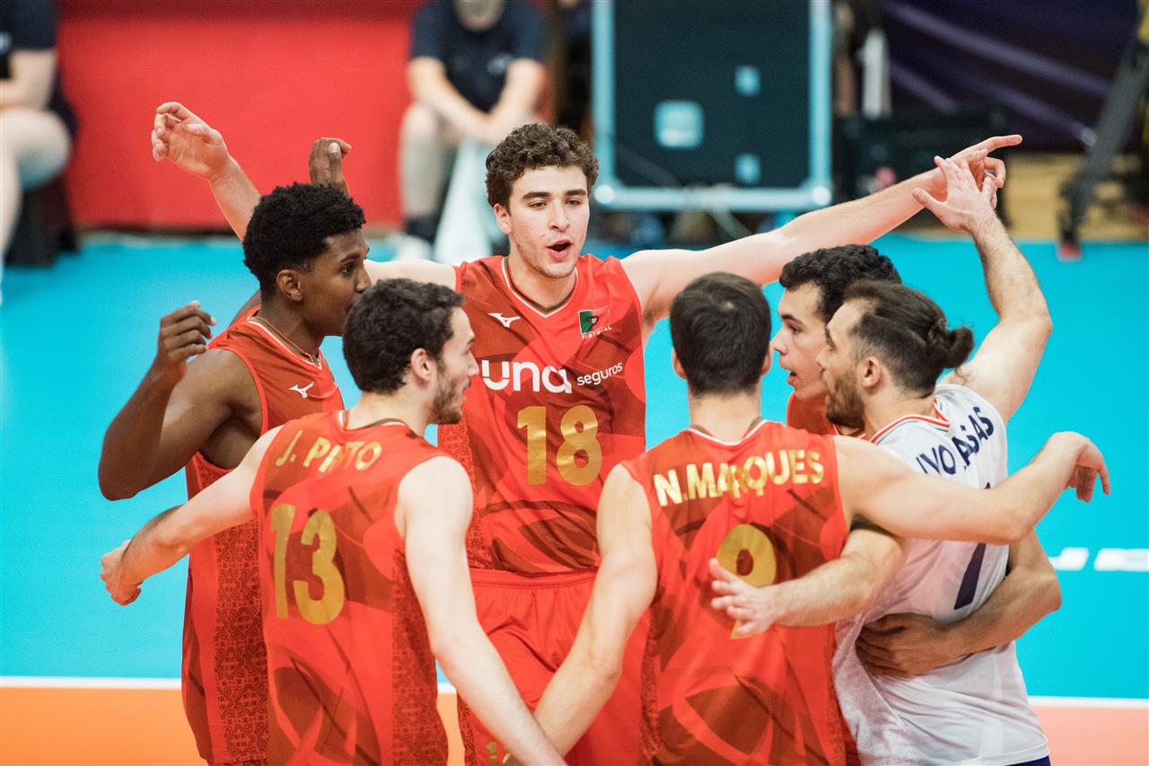 Team Portugal in action