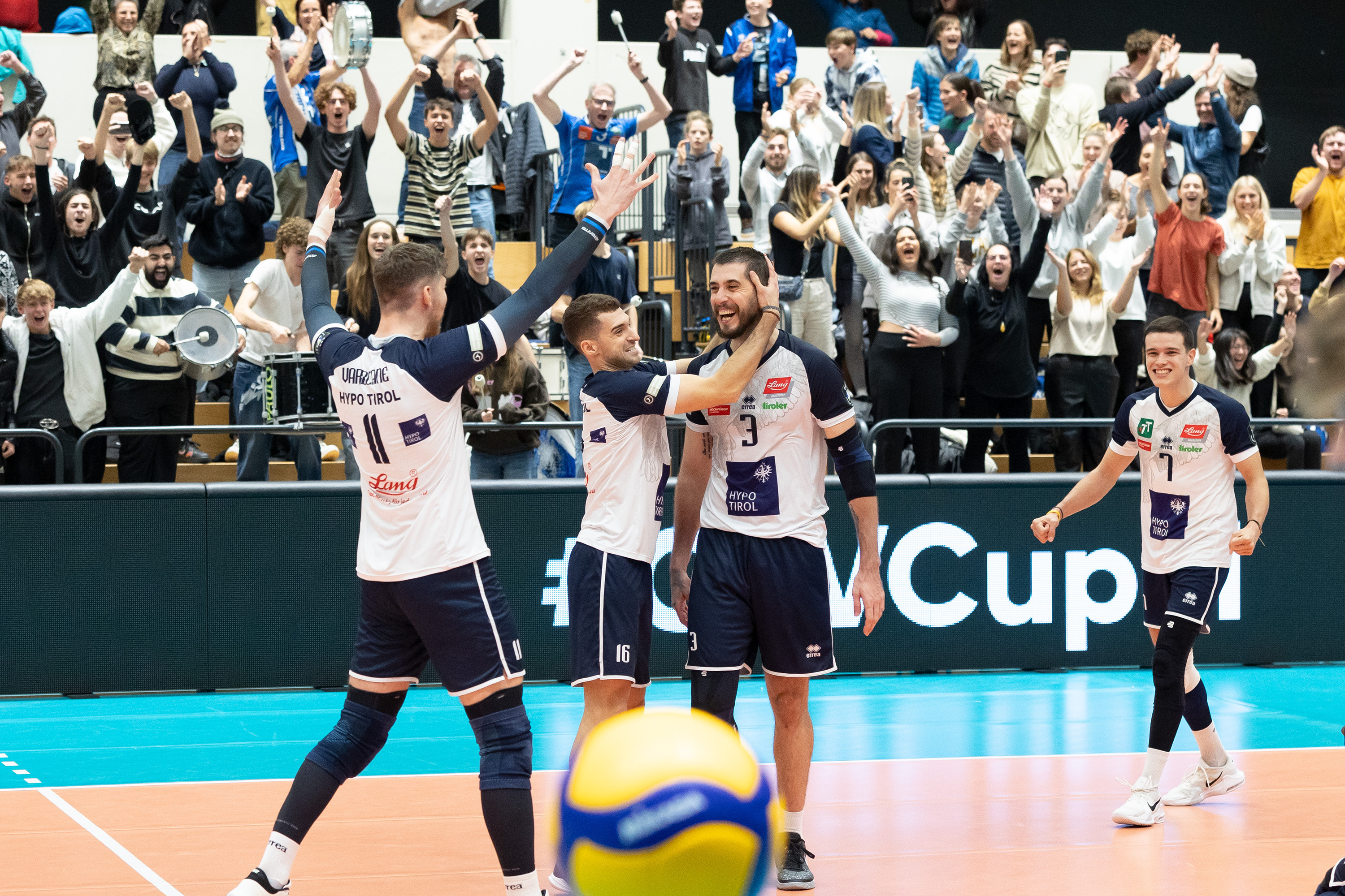 PAOK, ČEZ KARLOVARSKO, Hypo Tirol among winners in #CEVCupM 16th Finals ...