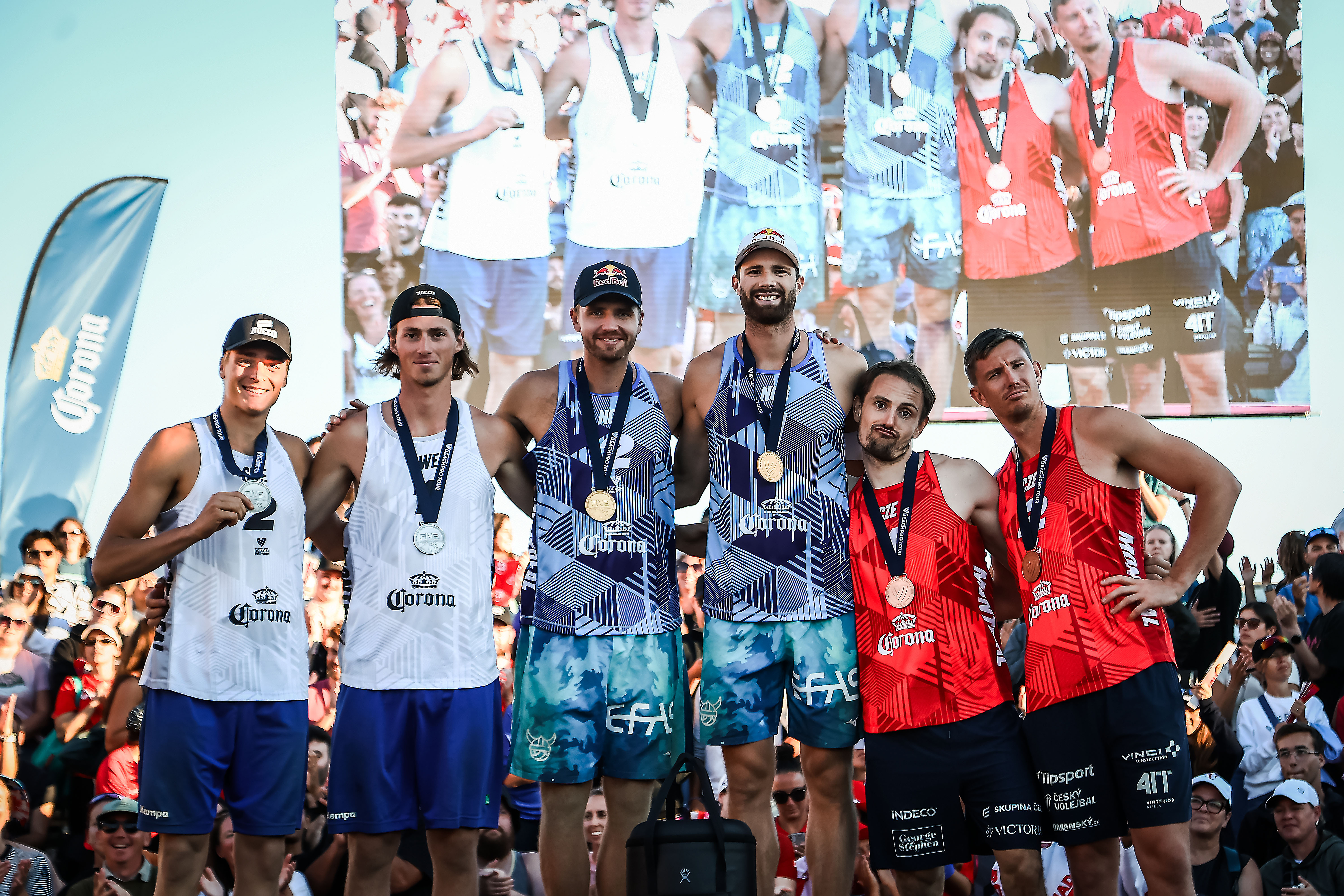 Olympic champions Mol and Sørum lead the all-European men`s podium
