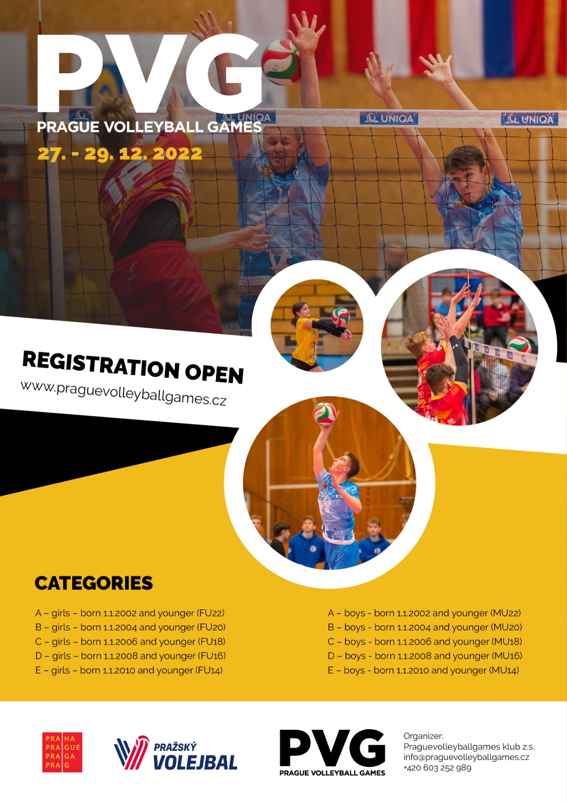 Youth teams from around Europe invited to join fifth edition of Prague Youth teams from around Europe invited to join fifth edition of Prague