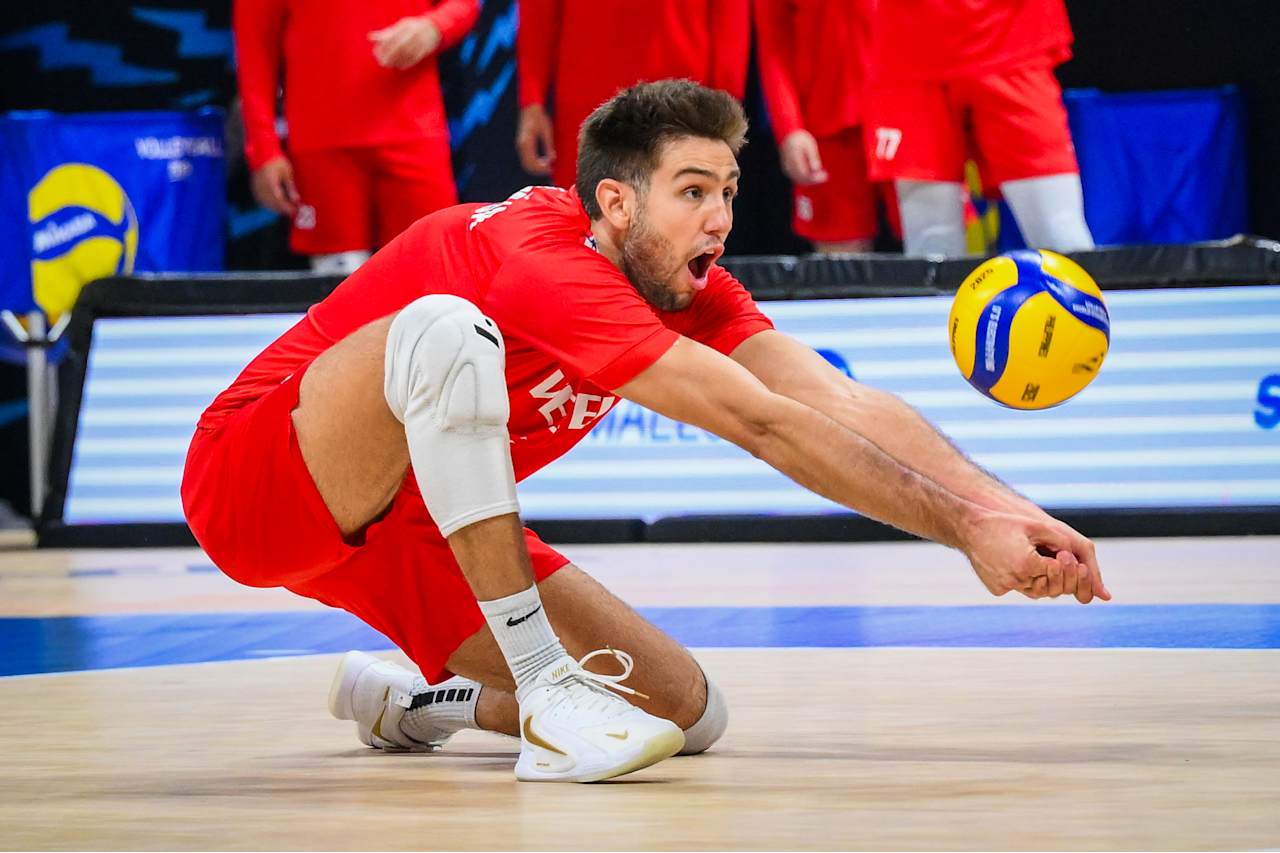 Polish Men`s Volleyball Team in action at the 2025 World Championship