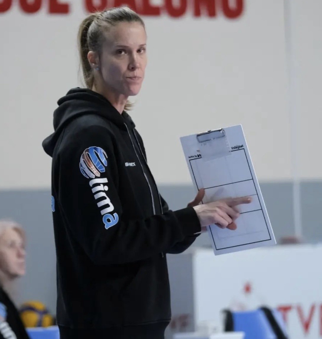 Jana Kulan transitioning from player to coach.