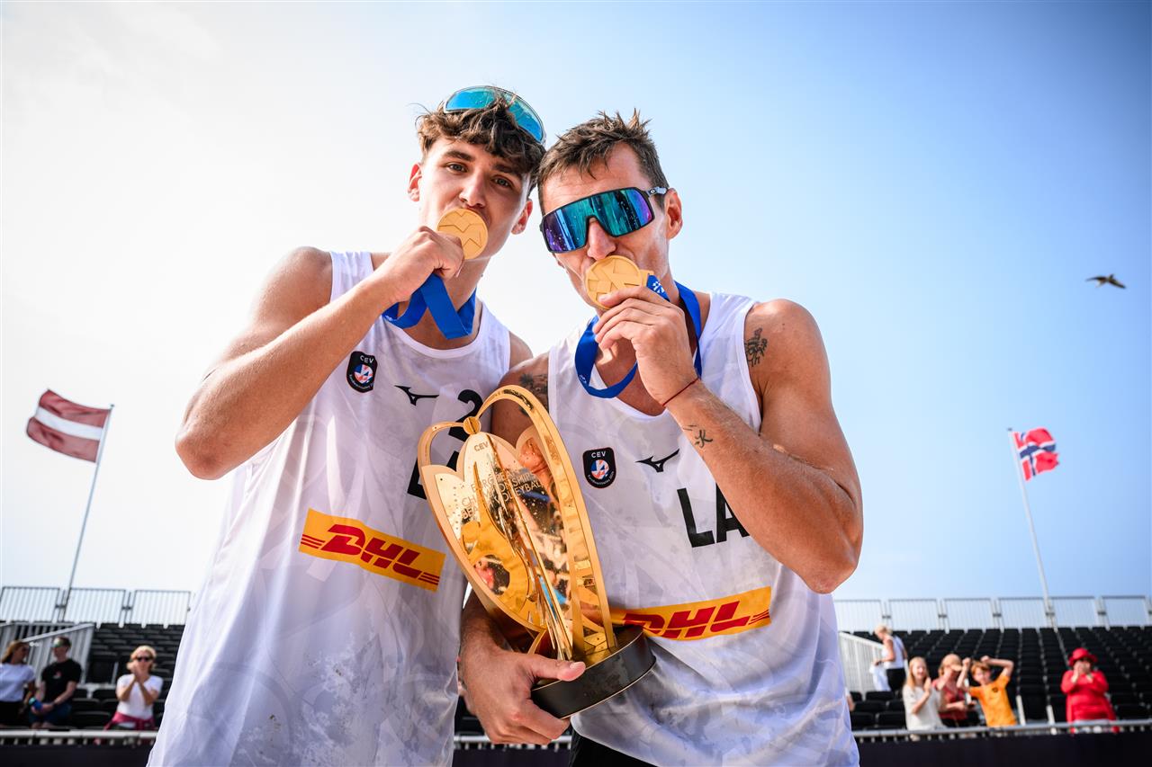 Plavins and Fokerots Beach Volleyball