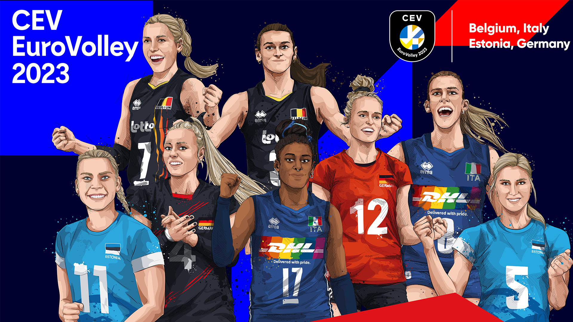 Revealing the CEV EuroVolley 2023 Women Ambassadors EuroVolley