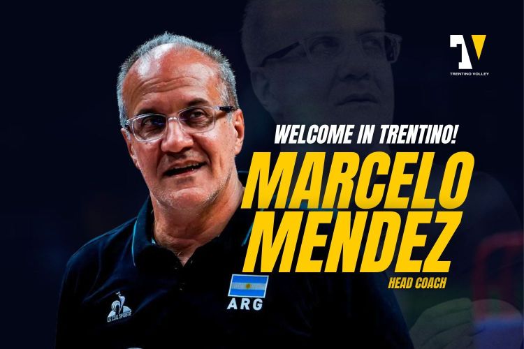 Marcelo Méndez, new Trentino Volley Head Coach