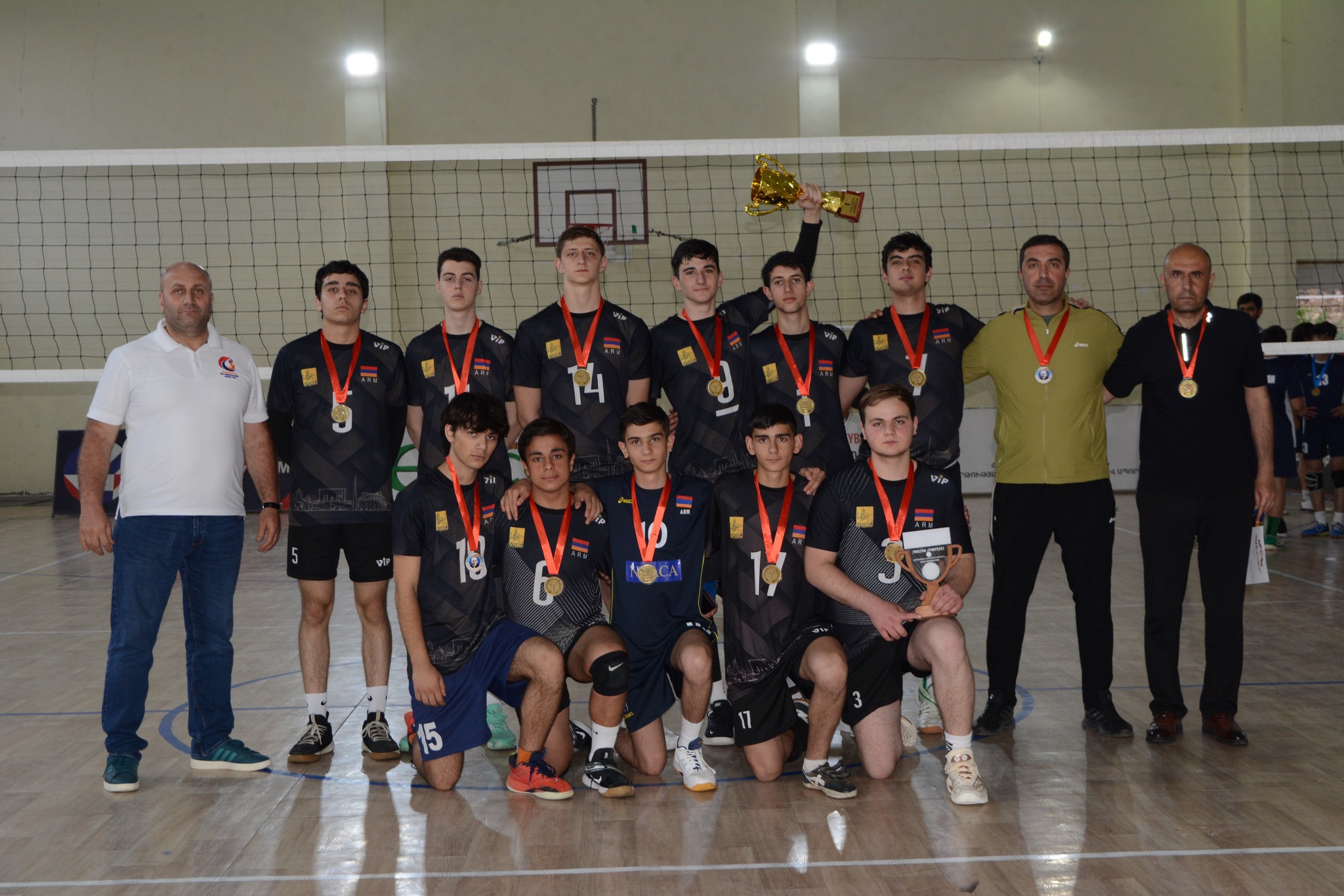 Team Nor-Nork players celebrating