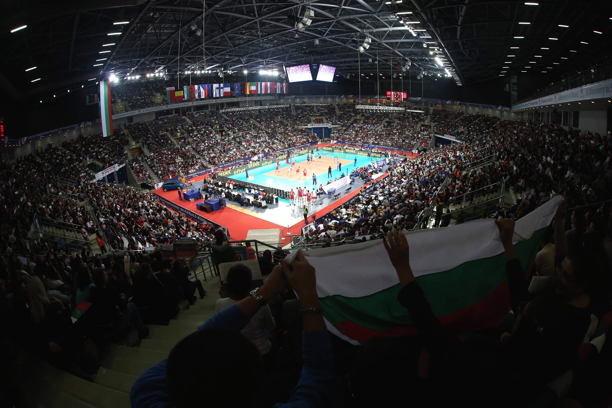 Arena in Sofia ready for EuroVolley