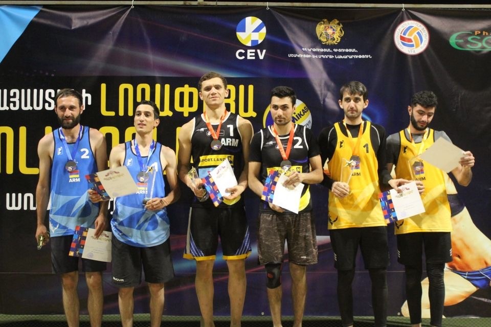 Teams BKMA and Van claim top honours at Armenian Beach Volleyball Championships CEV