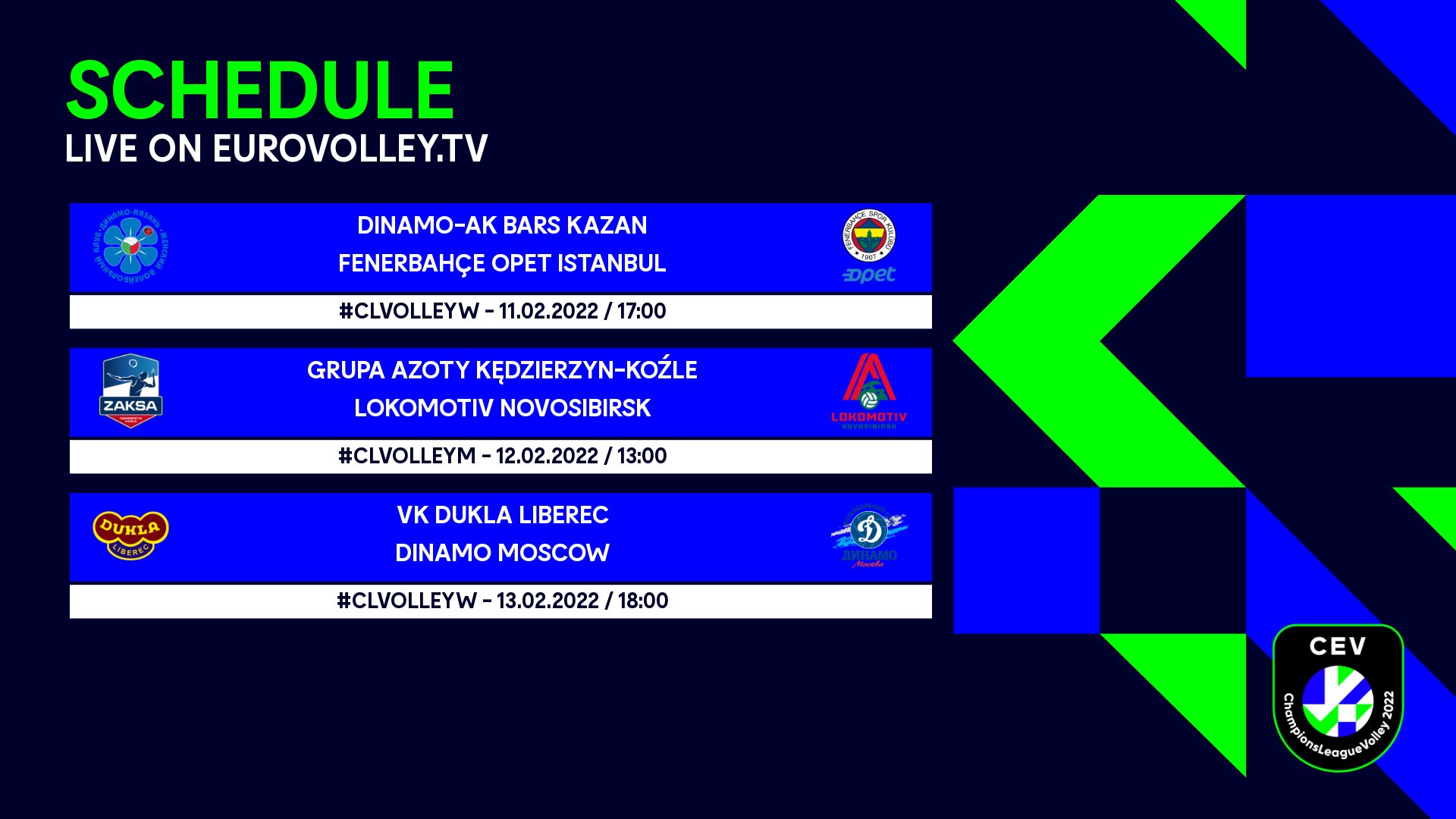 Champions League Volley continues through the weekend | ChampionsLeague