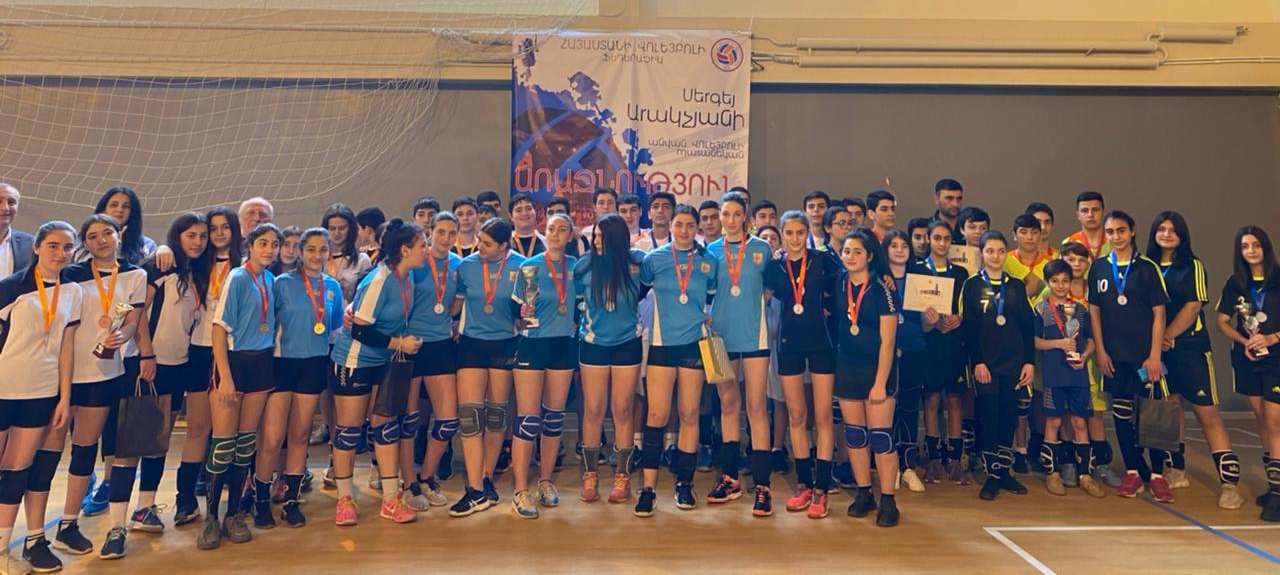 Celebrations for 95th anniversary of Volleyball in Armenia start with U16 competition named