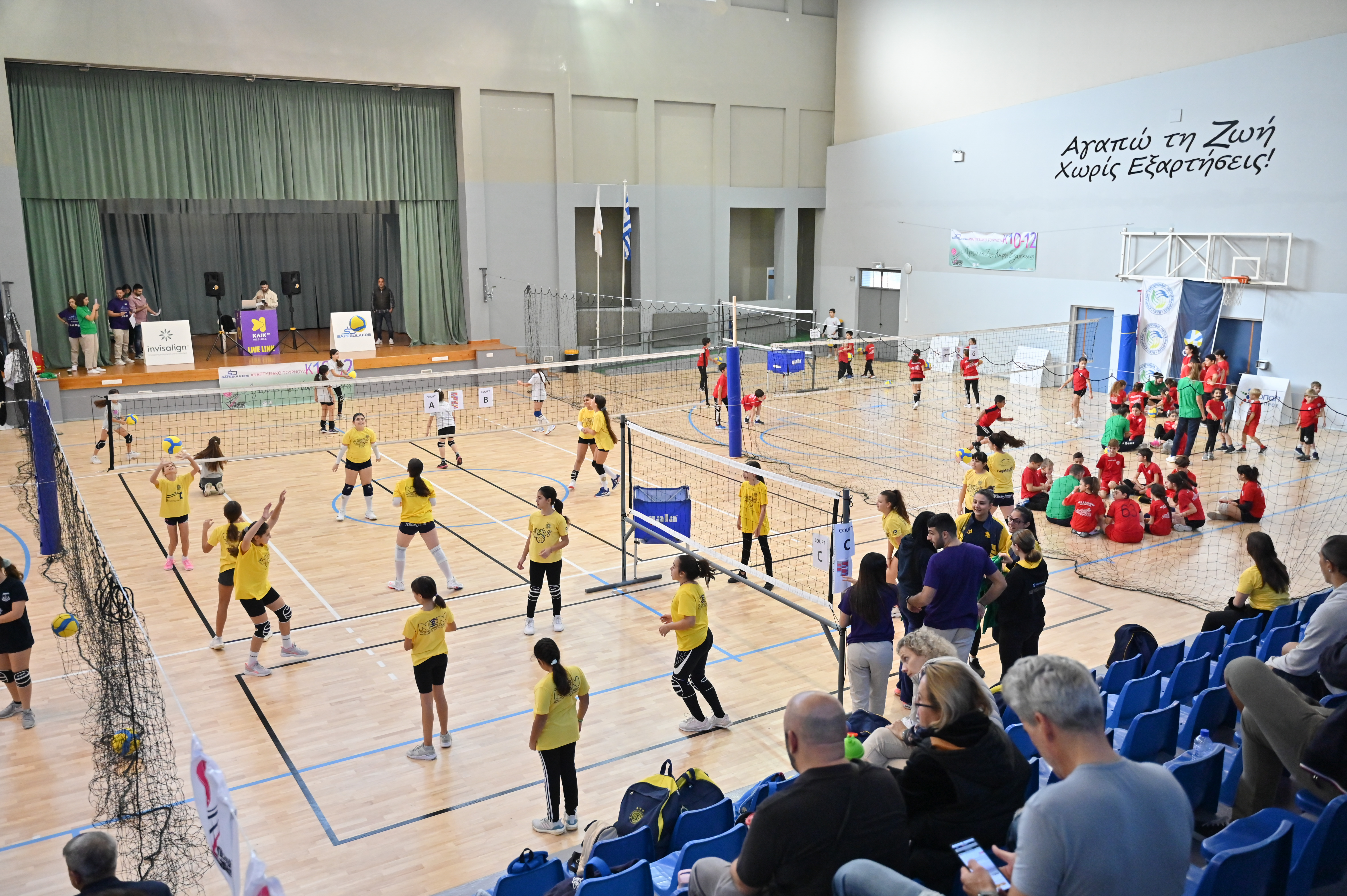 Cyprus Federation involves more and more kids through volleyball