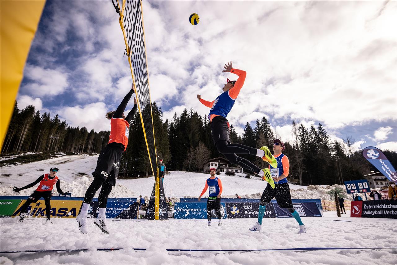 Ways to grow the sport at the core of the discussion as Snow Volleyball ...