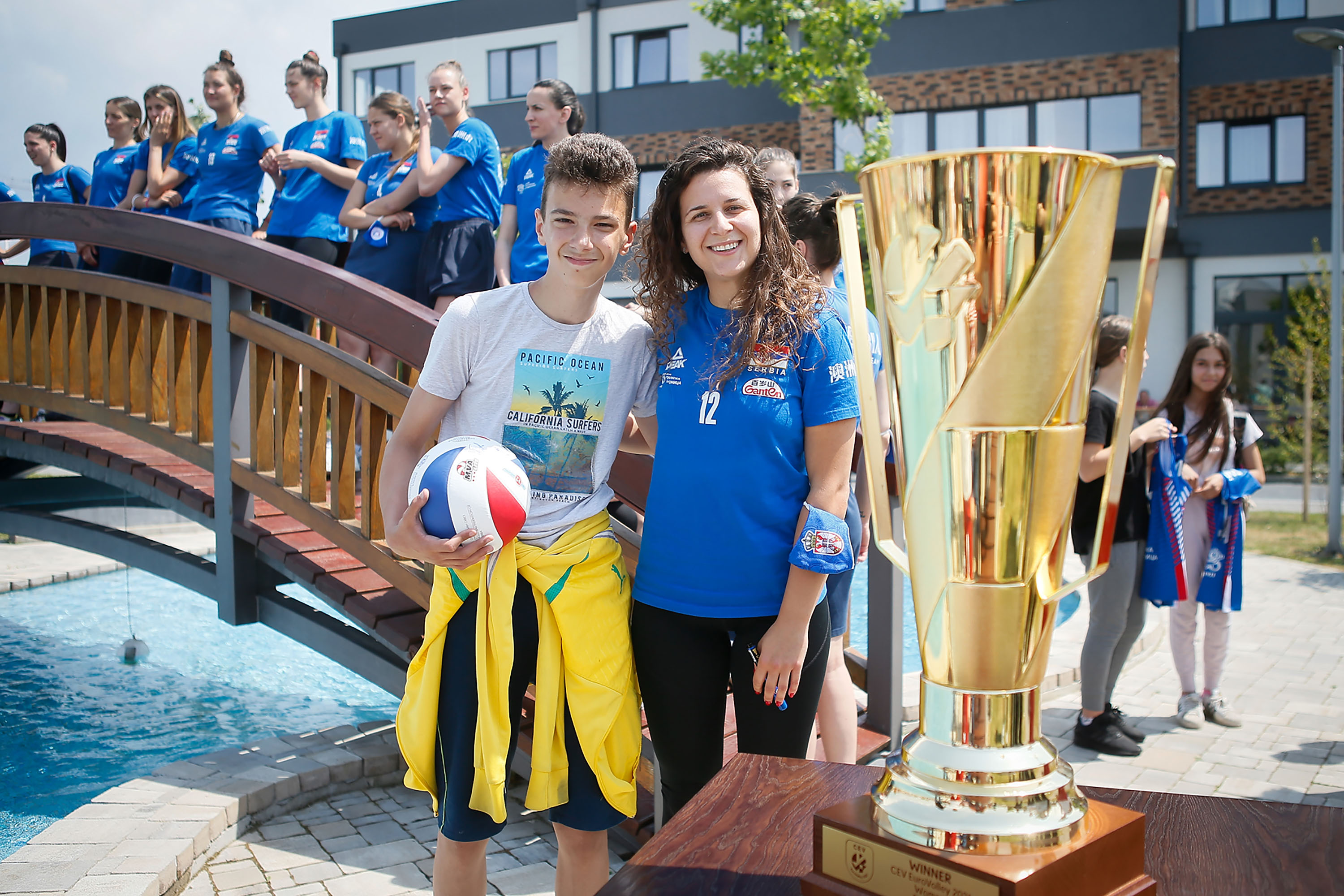 Teodora Pušić Devojka koja karakter pokazuje na terenu EuroVolley