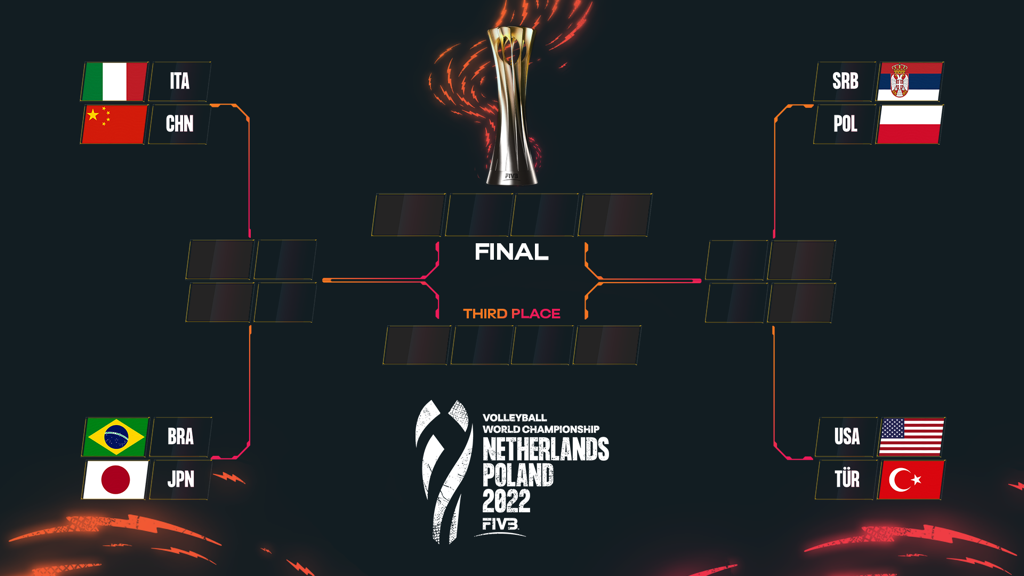 Europeans Take Half the Seats in the Volleyball World Championships