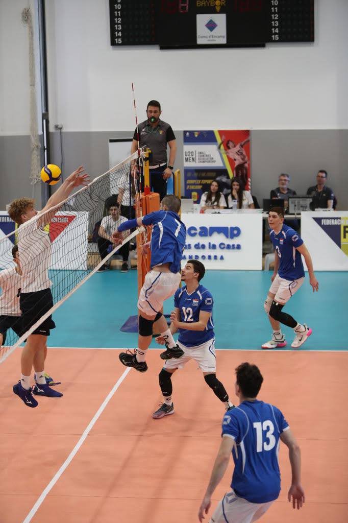 Andorra and Luxembourg take the lead at SCA Mens U20 Championship CEV