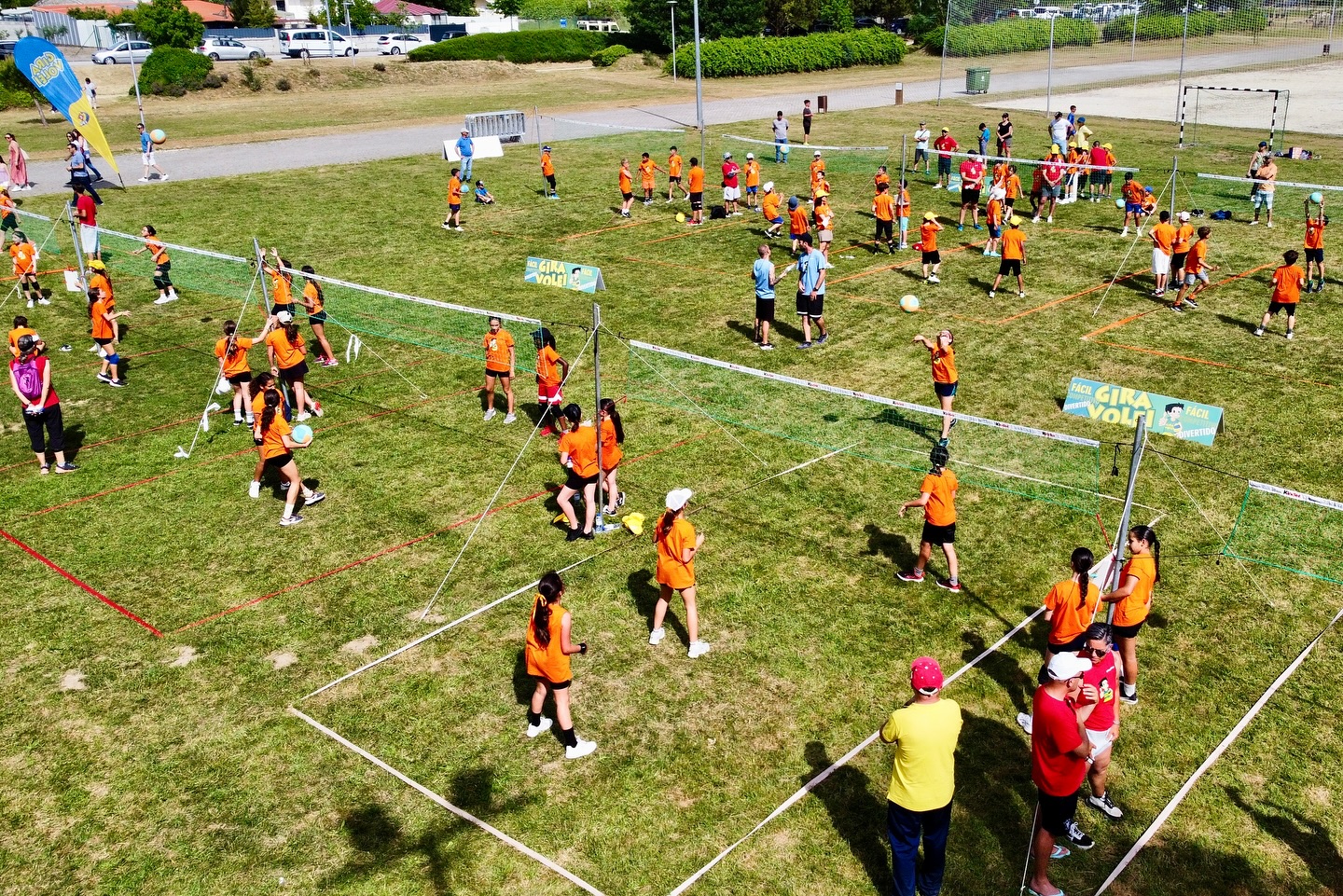 Gira-Volei в действии