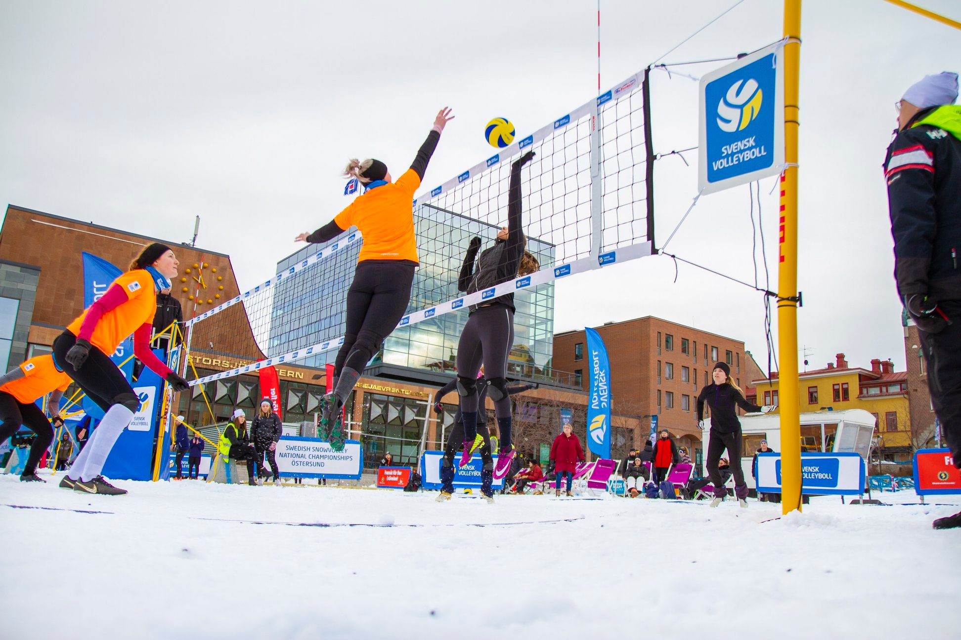 Snow Volleyball provides muchneeded playing opportunity in pandemic