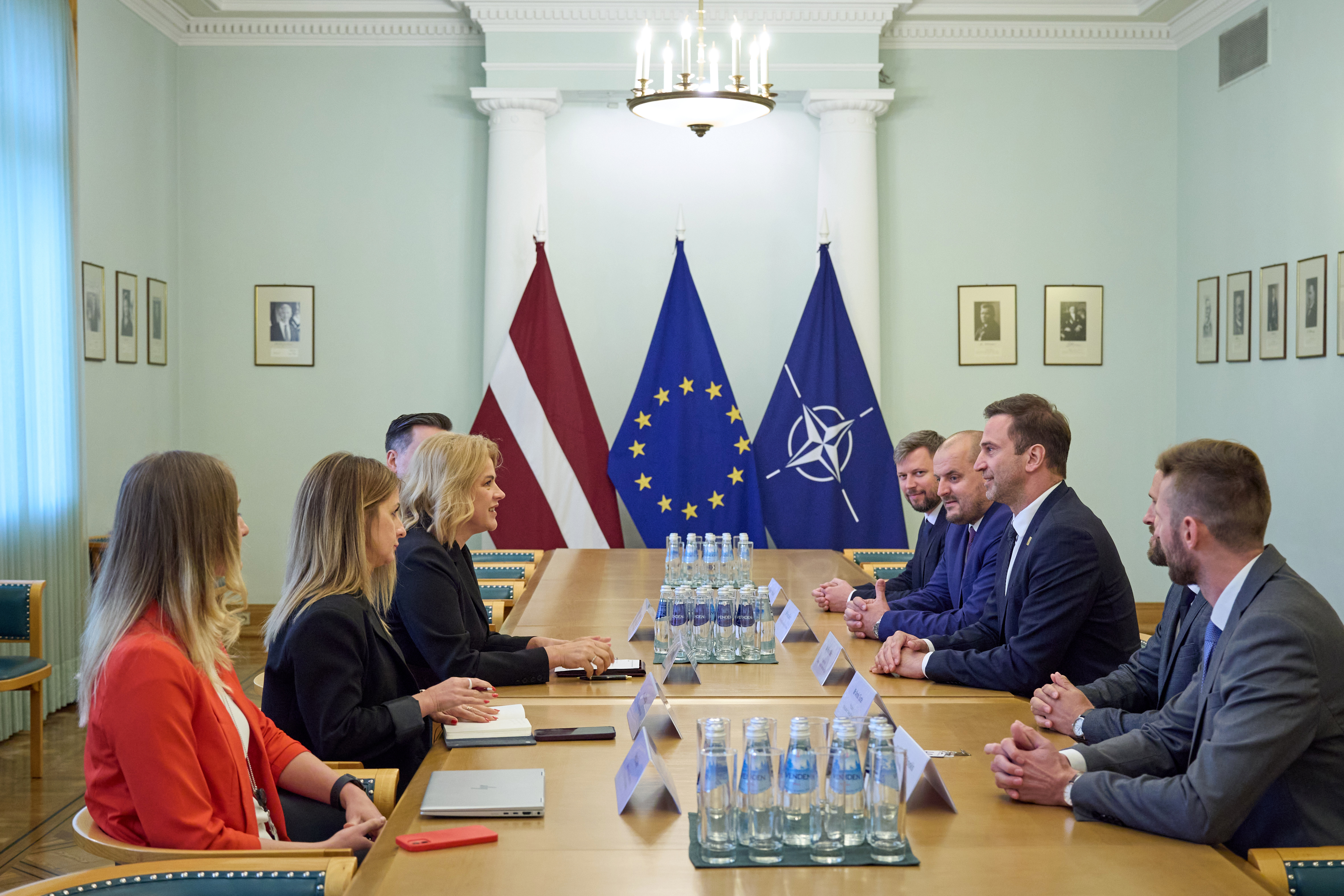 Meeting between CEV President and Latvian Prime Minister