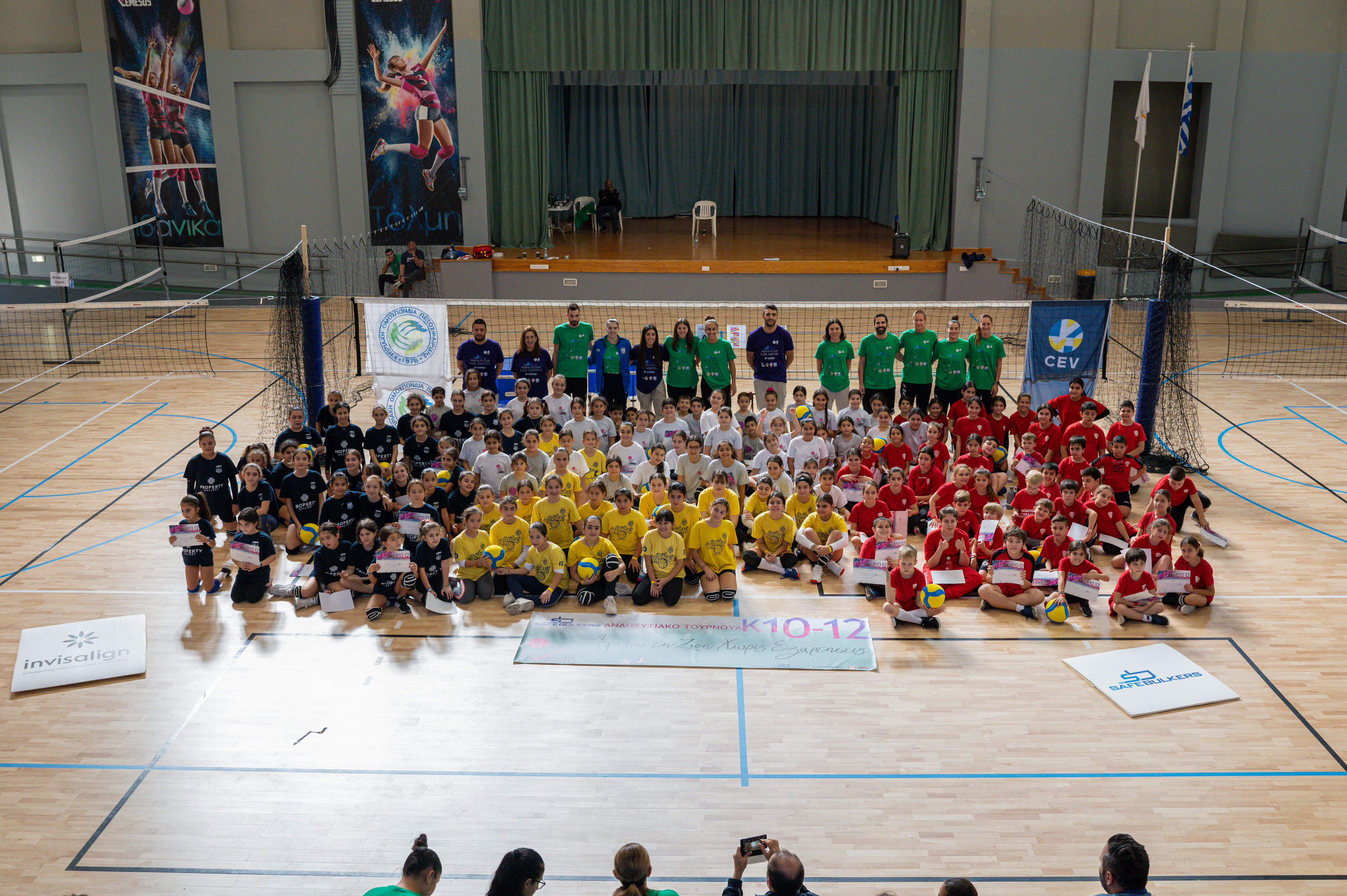 Cyprus Federation involves more and more kids through volleyball sessions InsideCEV