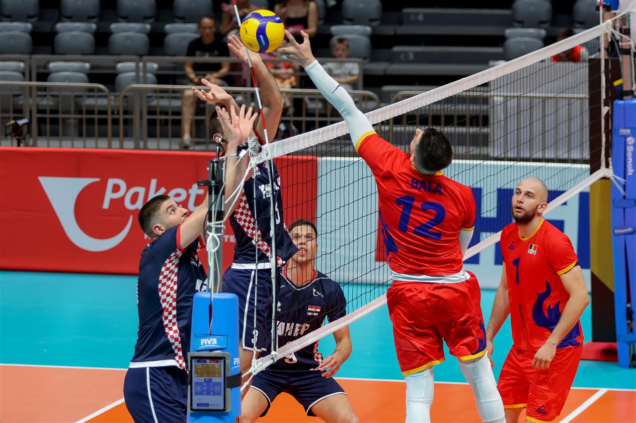 CEV Volleyball European Golden League match action