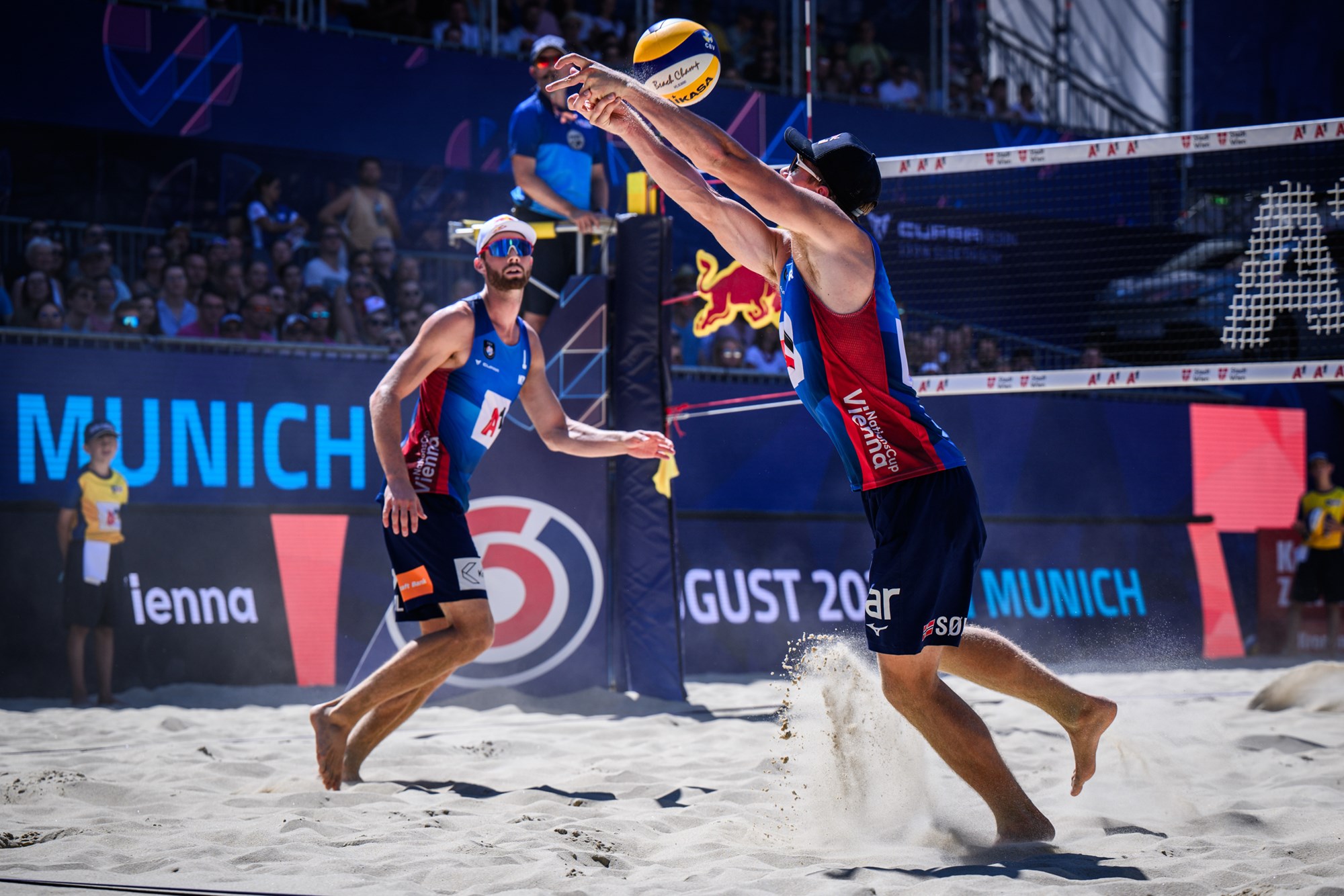 Austrian warriors make it to #BeachNationsCup semifinals | CEV