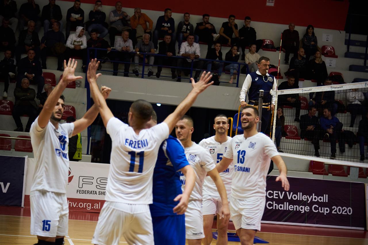 Erzeni win first-ever Albanian derby in European Cups | CEV