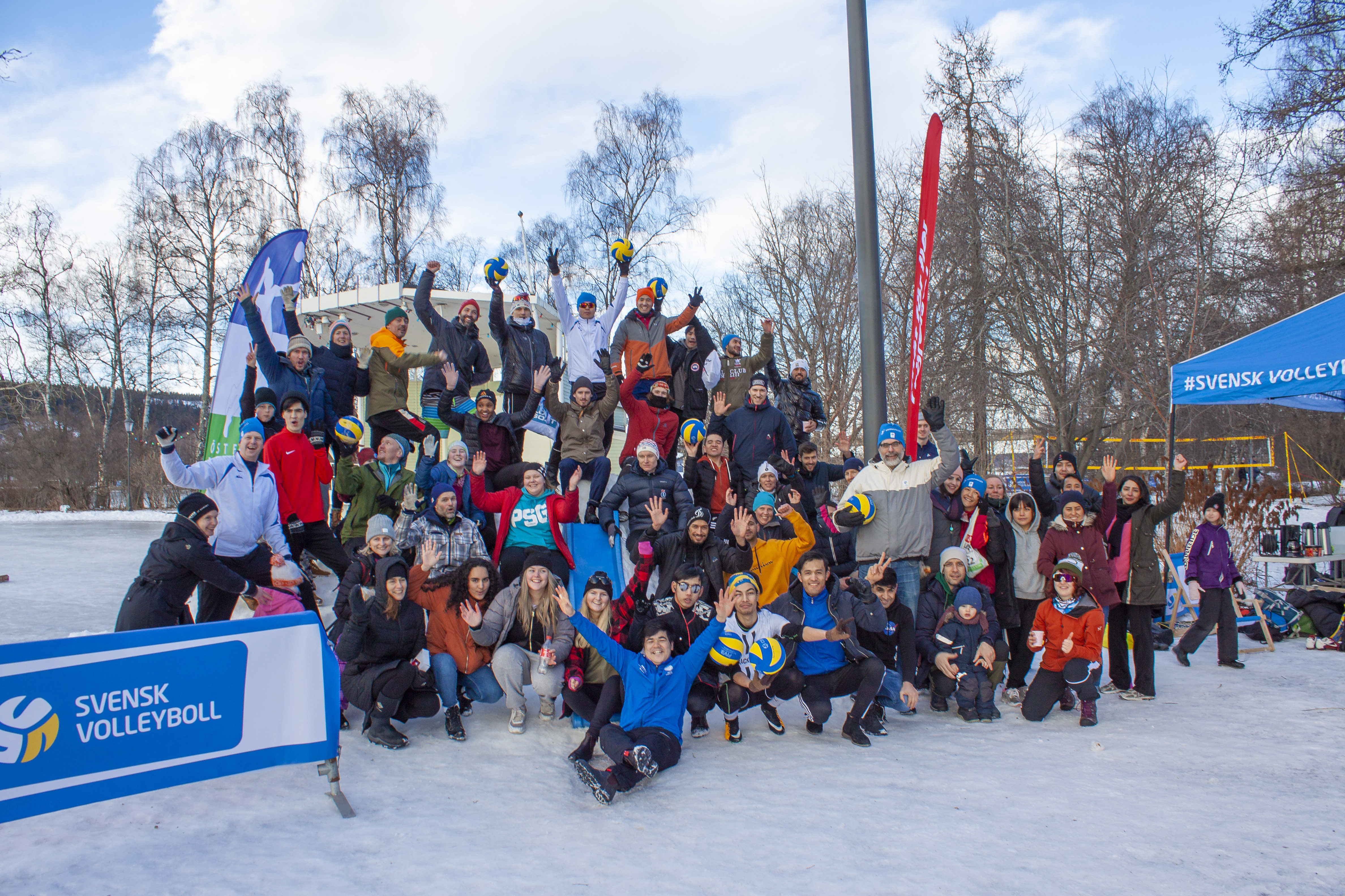 Snow Volleyball Festival attracts 100+ participants in Östersund, Sweden |  CEV