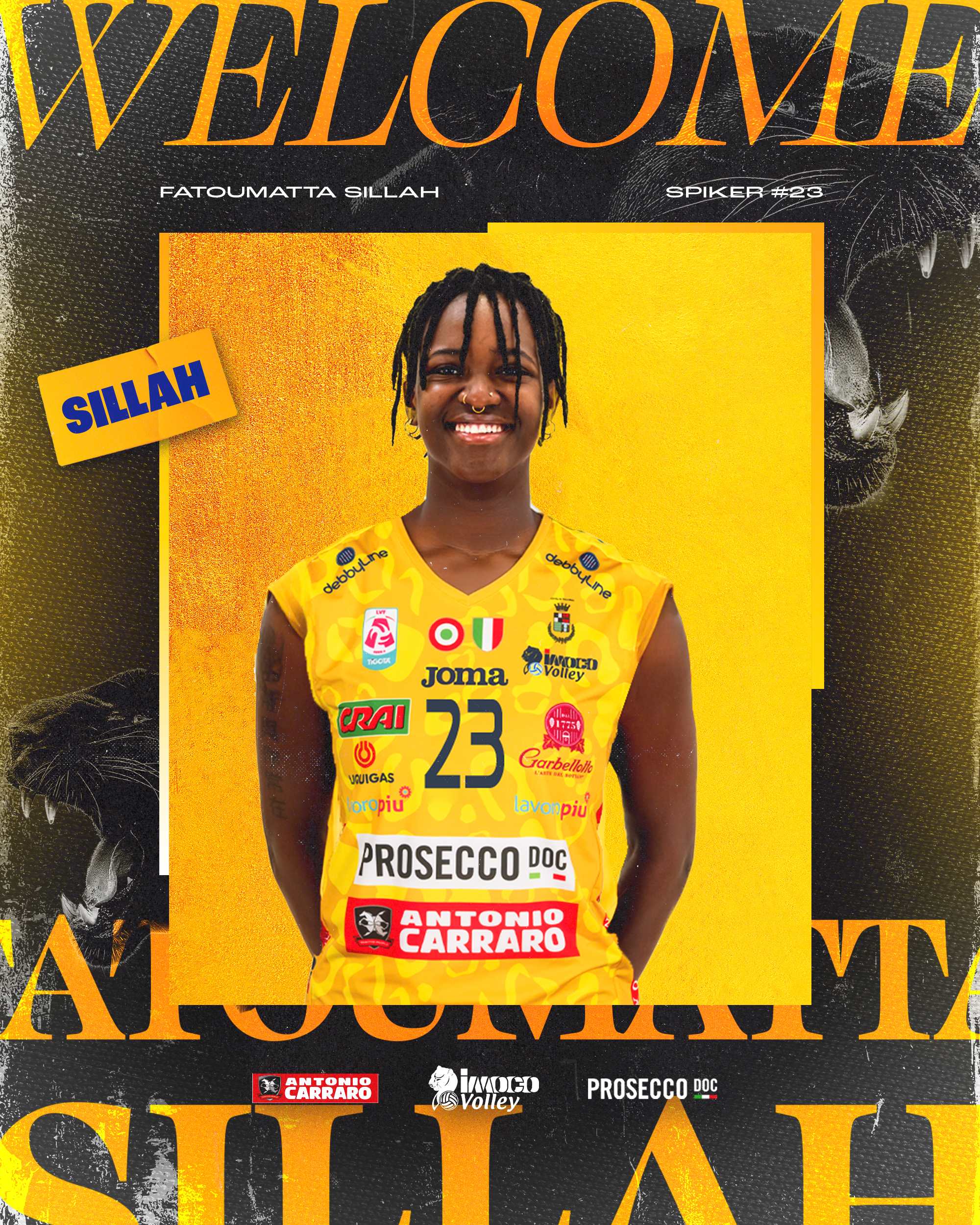 Fatoumatta Sillah joining Imoco Volley Conegliano