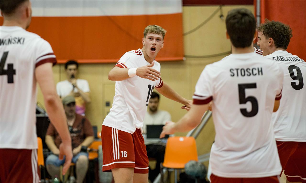 Lukas Glatz competing for Austria