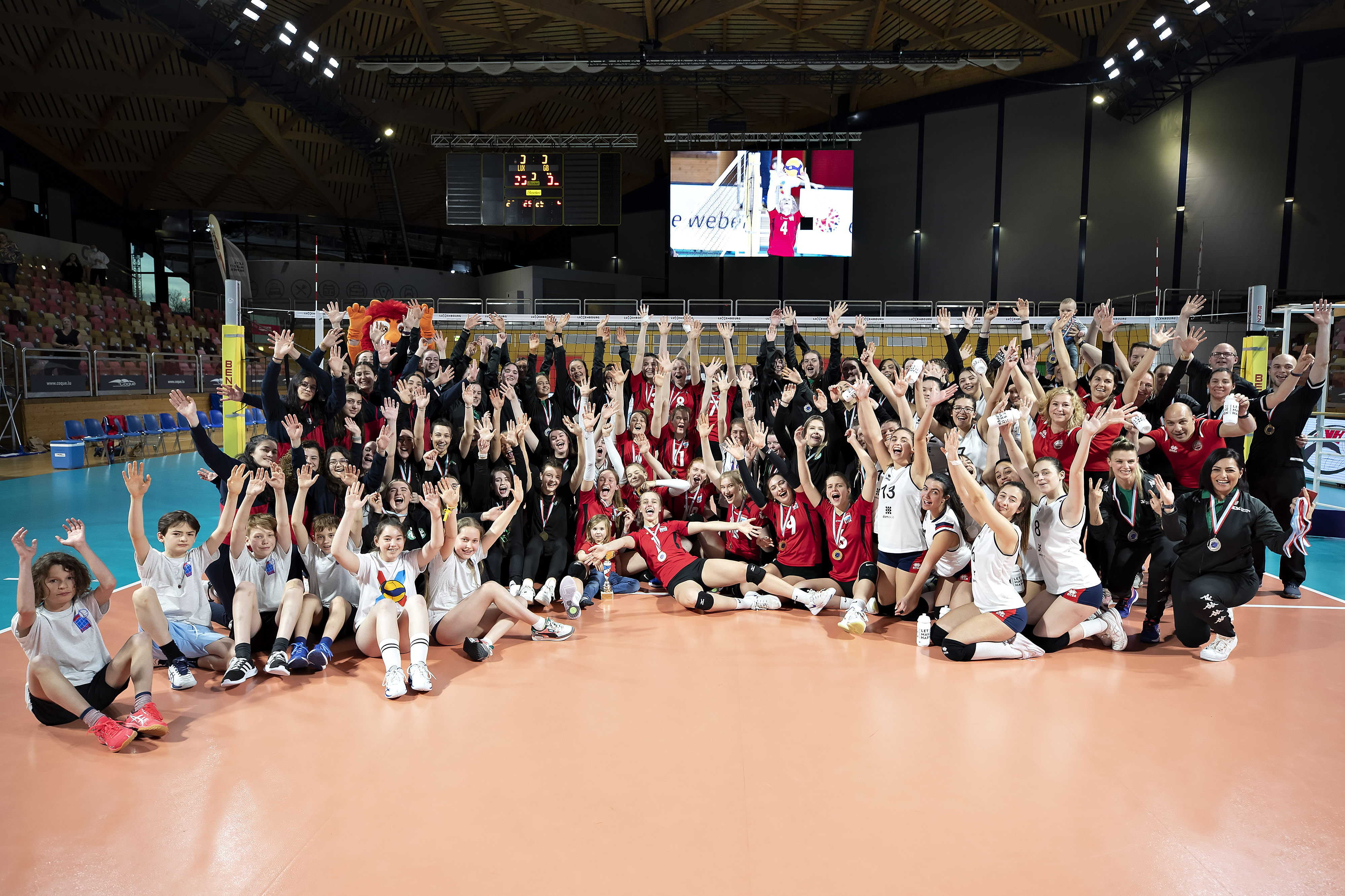 Luxembourg takes top honours at U19 Women SCA Championship | CEV
