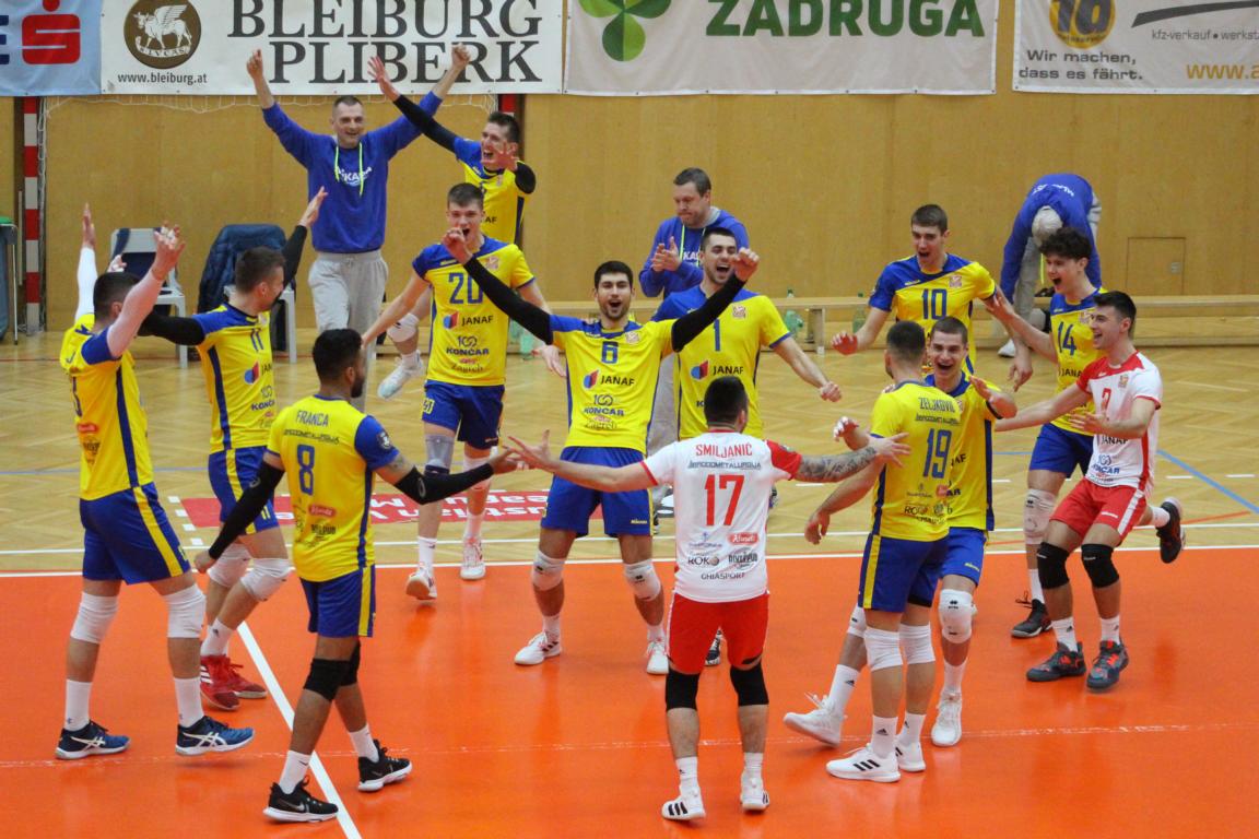 ACH Volley LJUBLJANA and Mladost ZAGREB to battle for Men’s MEVZA