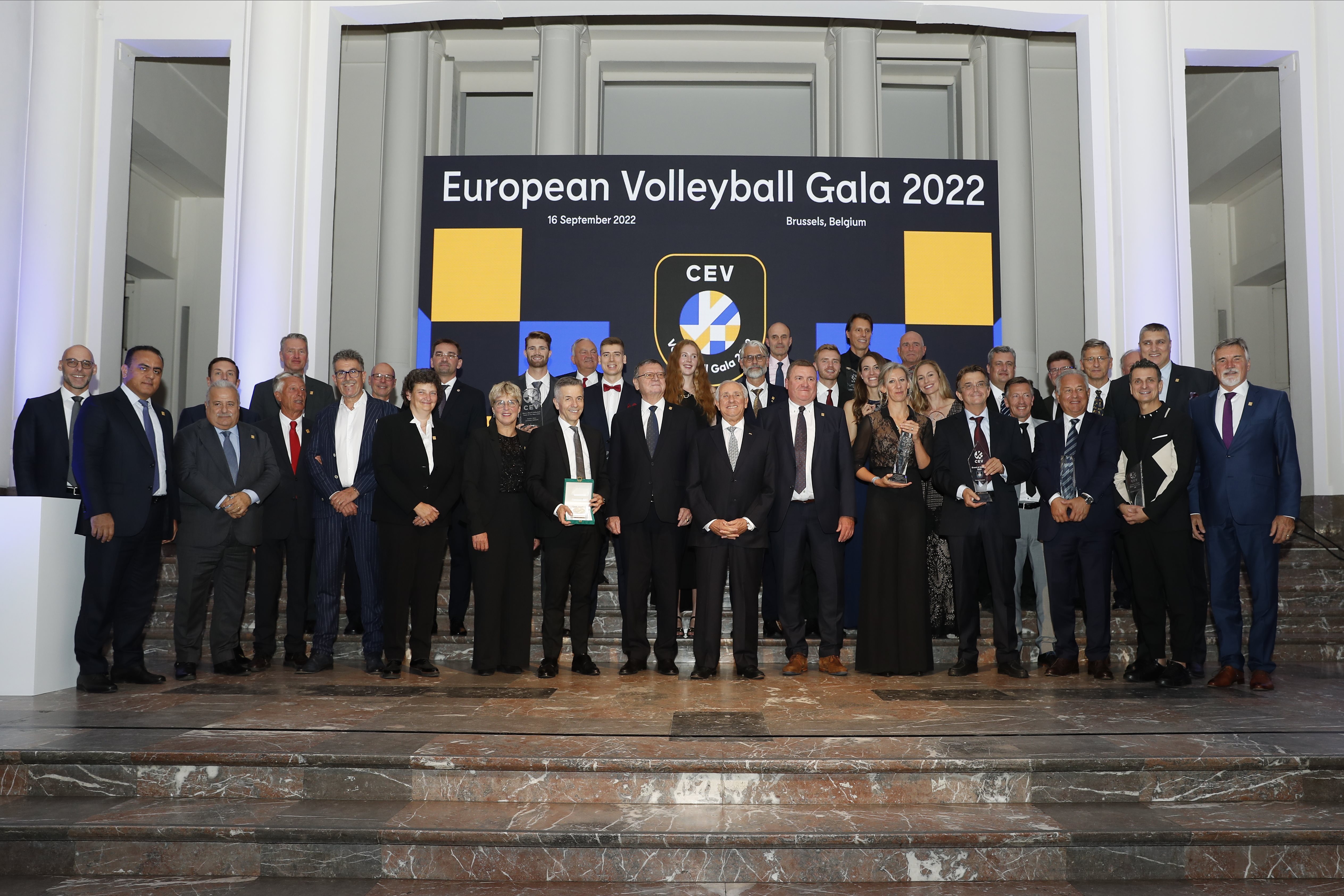 Stars of the sport take centre stage at CEV Volleyball Gala | InsideCEV