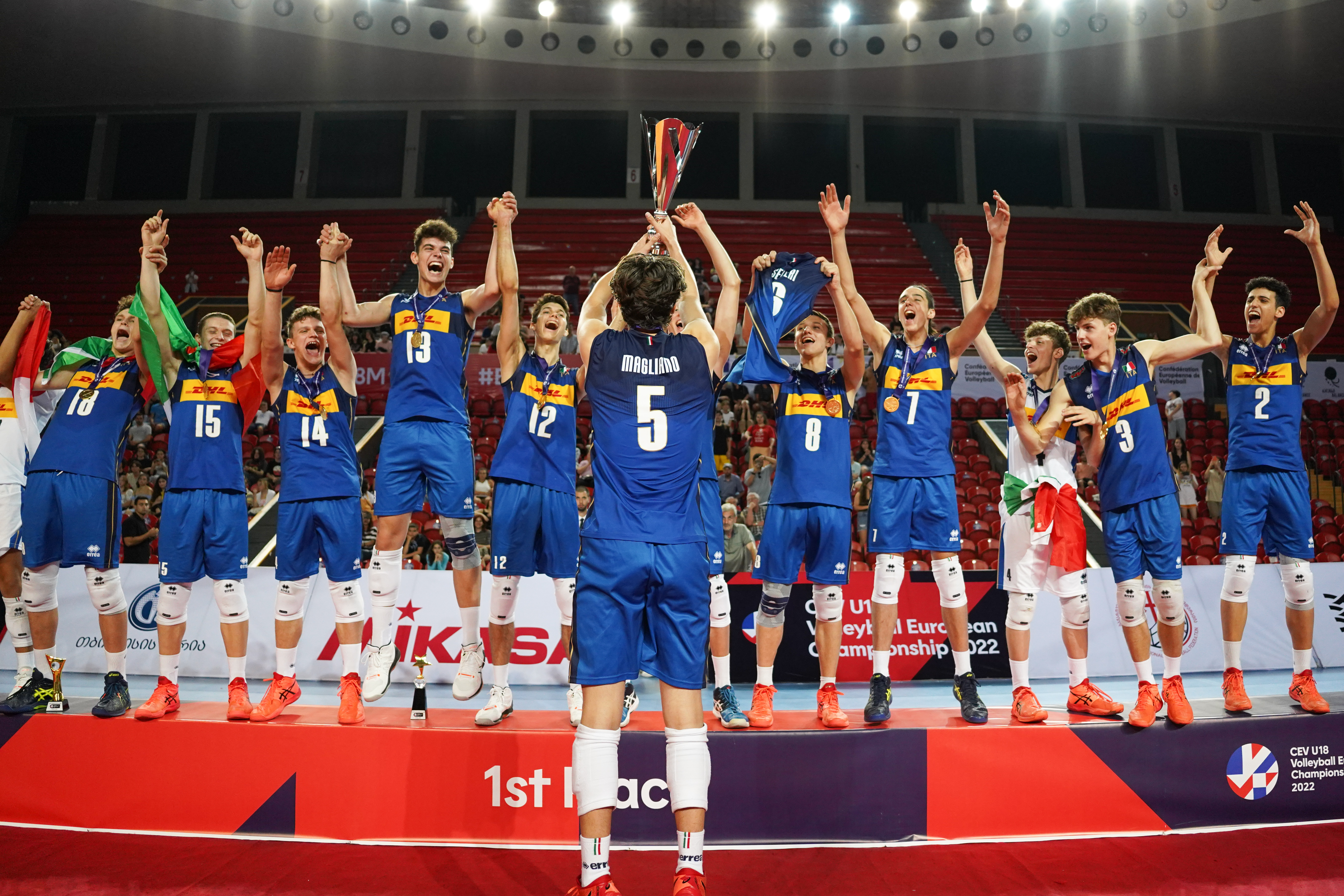 Italy Triumph Again At Eurovolleyu18m Cev