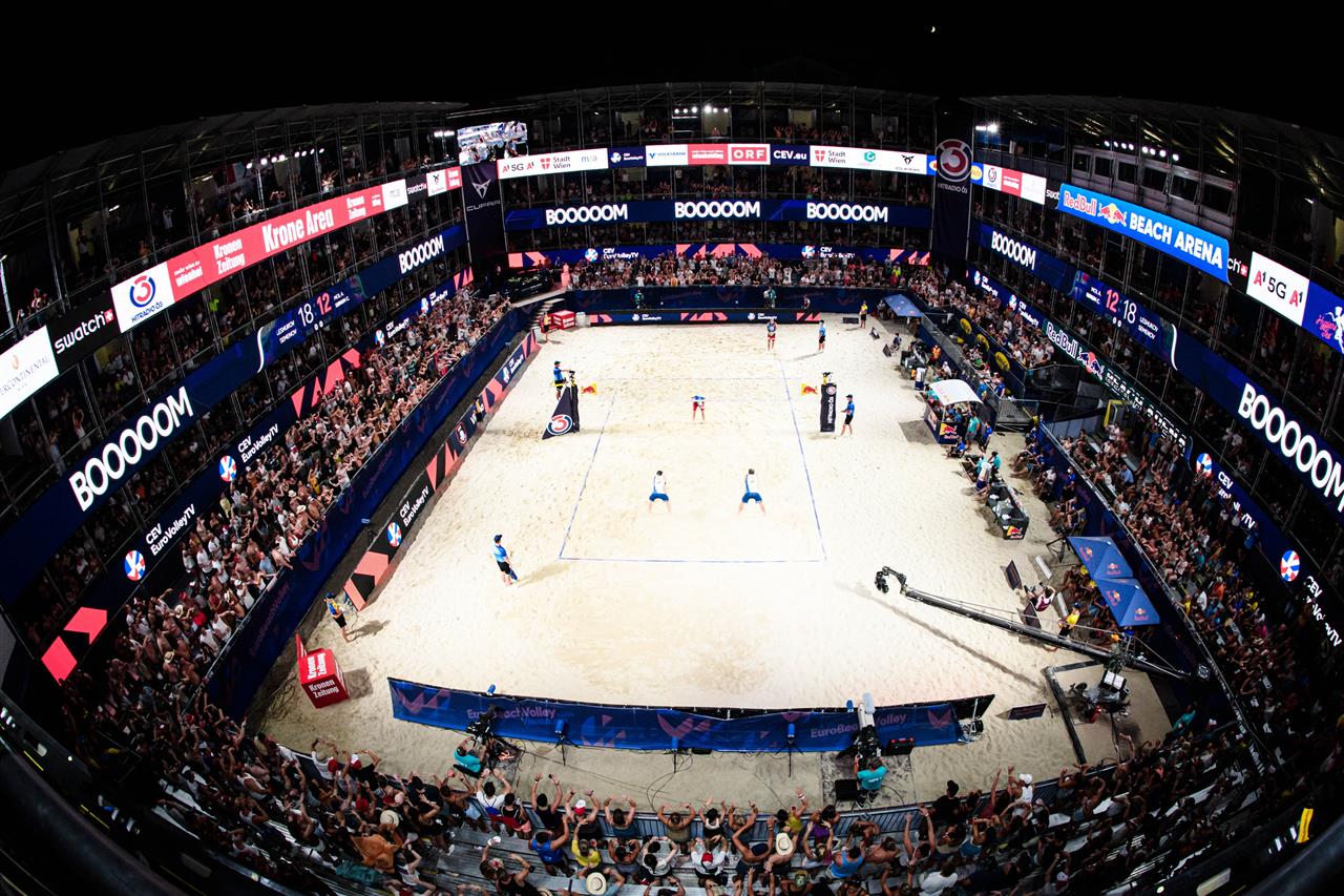 CEV EuroBeachVolley returns to Vienna in 2023! CEV