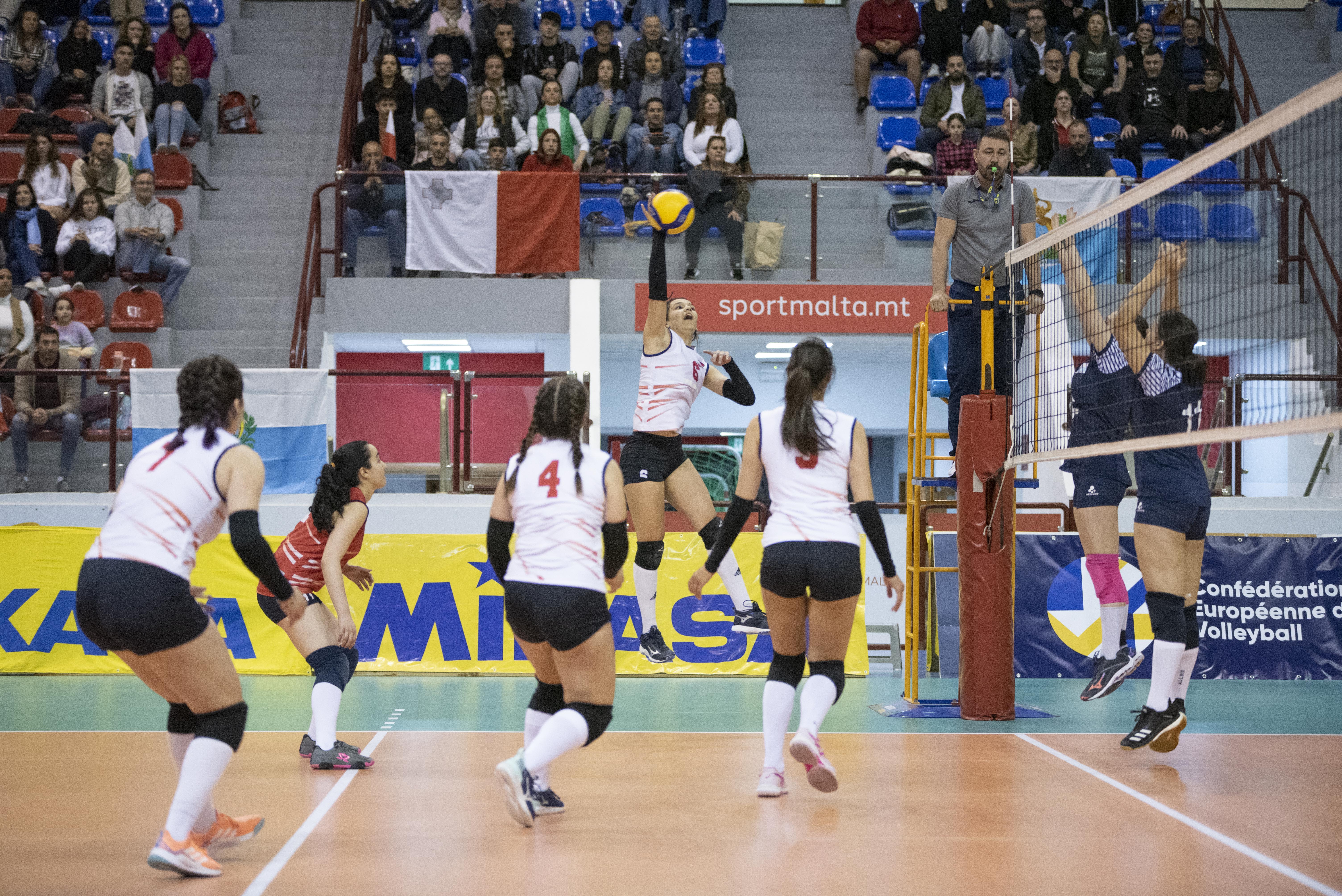 Luxembourg march towards SCA U18 Womens crown CEV