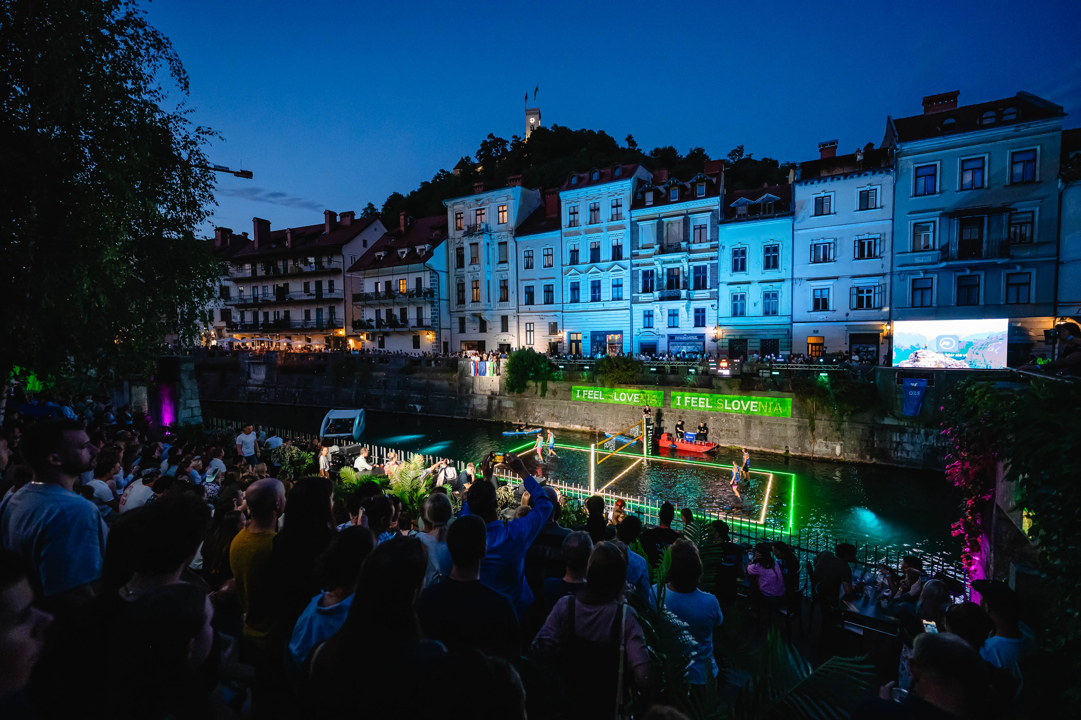 The event is organised annually in the city centre of Ljubljana