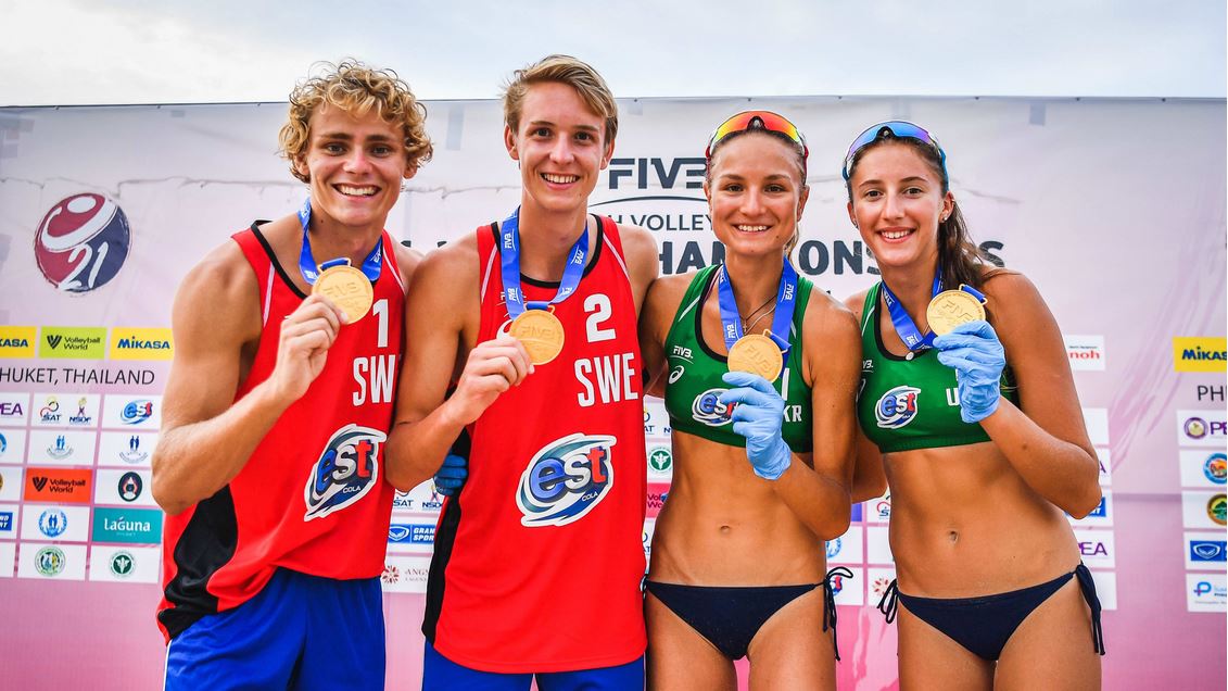 European teams complete clean podium sweeps at U21 Worlds CEV